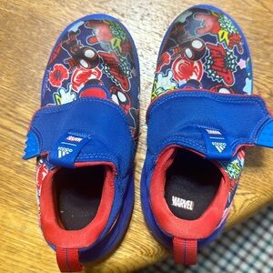 Great condition!!! Spiderman, Spin Adidas sneakers!